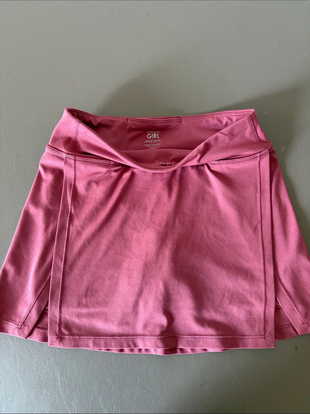Athleta Girl Goal Getter Skort Jupe Short Size 12